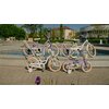Rower dziecięcy SUN BABY Flower Bike 16 cali dla dziewczynki Biało-beżowy Waga z opakowaniem [kg] 13.45