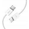 Kabel USB-C - USB-C TECH-PROTECT UltraBoost PD60W 3A 2 m Biały Długość [m] 2