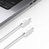 Kabel USB-C - USB-C TECH-PROTECT UltraBoost PD60W 3A 0.25 m Biały Gwarancja 6 miesięcy