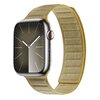 Pasek CRONG Melange do Apple Watch 4/5/6/7/8/9/SE/SE 2/SE 2022 (38/40/41mm) Żółty Materiał Nylon