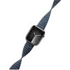 Pasek CRONG Melange do Apple Watch 4/5/6/7/8/9/10/SE/SE 2/SE 2022/Ultra/Ultra 2 (44/45/46/49mm) Granatowy Do koperty 44//45/46/49 mm