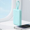 Powerbank BASEUS Magnetic Mini MagSafe 10000mAh 30W Niebieski Typ baterii Litowo-polimerowa
