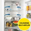 Lodówka BOSCH KGN492XCF No Frost 203cm Inox Położenie zamrażarki Na dole