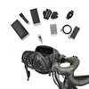 Torba rowerowa na kierownice WILDMAN XT17 Czarny Materiał Poliwęglan