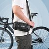 Torba rowerowa na kierownice WILDMAN XT17 Czarny Wymiary [mm] 230 x 110 x 110
