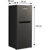 Lodówka MPM-216-CF-26 No Frost 142cm Ciemny inox Kolor / wykończenie frontu Ciemny Inox