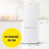 Lodówka MPM-348-FF-39 No Frost 201cm Biała Kompresor inwerterowy Nie