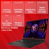 Laptop MSI Vector GP68HX 13VH-273PL 16" IPS 240Hz i7-13700HX 16GB RAM 1TB SSD GeForce RTX4080 DLSS 3 Windows 11 Home Rodzaj laptopa Laptop AI