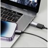 Adapter USB Typ-C - Lightning TECH-PROTECT UltraBoost Szary Gniazdo (żeńskie) Lightning