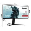 Monitor IIYAMA G-Master GCB3480WQSU-B1 34" 3440x1440px 180Hz 0.4 ms [MPRT] Curved Przeznaczenie Dla gracza