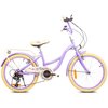 Rower dziecięcy SUN BABY Flower bike 20 cali dla dziewczynki Lawendowy Rozmiar ramy [cal] 11.5