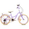 Rower dziecięcy SUN BABY Flower Bike 20 cali dla dziewczynki Lawendowy Rozmiar ramy [cal] 11.5