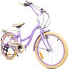 Rower dziecięcy SUN BABY Flower Bike 20 cali dla dziewczynki Lawendowy