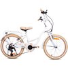 Rower dziecięcy SUN BABY Flower bike 20 cali dla dziewczynki Biało-beżowy Rozmiar ramy [cal] 11.5