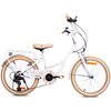 Rower dziecięcy SUN BABY Flower Bike 20 cali dla dziewczynki Biało-beżowy Rozmiar ramy [cal] 11.5