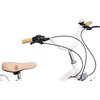 Rower dziecięcy SUN BABY Flower Bike 20 cali dla dziewczynki Biało-beżowy Wiek 6 lat