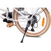 Rower dziecięcy SUN BABY Flower bike 20 cali dla dziewczynki Biało-beżowy Kółka boczne Nie