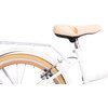 Rower dziecięcy SUN BABY Flower bike 20 cali dla dziewczynki Biało-beżowy Wiek 8 lat