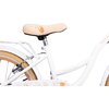 Rower dziecięcy SUN BABY Flower bike 20 cali dla dziewczynki Biało-beżowy Wiek 7 lat
