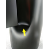 U Okap VDB Tube P Glass Czarny Filtr przeciwtłuszczowy Aluminiowy