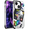 Etui LAUT Pop Retro Music do Apple iPhone 14 Plus/15 Plus Wielokolorowy