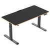 Biurko ULTRADESK Pulsar Kids Czarny Rodzaj blatu Płyta MDF