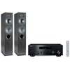 Zestaw stereo YAMAHA MusicCast R-N600A + INDIANA Line Tesi 561 Czarny