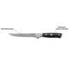 Nóż KOHERSEN Elegance Ebony Wood 15.2 cm Listwa magnetyczna Nie
