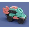 Klocki elastyczne MARIOINEX Mini Waffle Konstruktor Expert 904091 Materiał Plastik