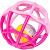 Piłka do zabawy SMILY PLAY Piłeczki sensoryczne świecąca SP83659 Kolor Różowy