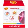 Piłka do zabawy SMILY PLAY Piłeczki sensoryczne świecąca SP83659 Gwarancja 24 miesiące
