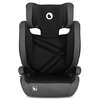 Fotelik samochodowy LIONELO Hugo I-Size 100-150 cm (15-36 kg) Czarno-szary Isofix Tak