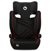 Fotelik samochodowy LIONELO Hugo I-Size 100-150 cm (15-36 kg) Czarno-czerwony Isofix Tak