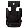 Fotelik samochodowy LIONELO Hugo I-Size 100-150 cm (15-36 kg) Czarno-czerwony Funkcja spania Nie