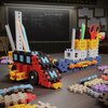Klocki elastyczne MARIOINEX Mini Waffle Przyborniki pojazdy 905760 Rodzaj Klocki konstrukcyjne