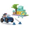 Klocki elastyczne MARIOINEX Mini Waffle Auto policyjne i sklep jubilerski 905913 Seria Mini Waffle City