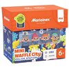 Klocki elastyczne MARIOINEX Mini Waffle Posterunek policji 905852