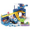 Klocki elastyczne MARIOINEX Mini Waffle Posterunek policji 905852 Seria Mini Waffle City