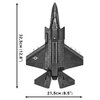 Klocki plastikowe COBI Armed Forces F-35B Lightning II USA COBI-5829 Rodzaj Klocki konstrukcyjne