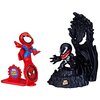 Zestaw figurek HASBRO Stunt Squad Spider-Man i Venom F7068 Seria Stunt Squad