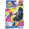 Zestaw figurek HASBRO Stunt Squad Spider-Man i Venom F7068