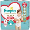 Pieluchomajtki PAMPERS Premium Care Pants 7 (27 szt.) Waga dziecka [kg] 17+