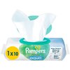 Chusteczki nawilżane PAMPERS Harmonie Aqua (10 szt.) Liczba sztuk w opakowaniu 10