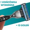 Ostrza do golarki GILLETTE Mach3 (20 sztuk) Informacje dodatkowe Wytrzymują nawet do 15 goleń