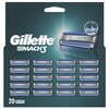 Ostrza do golarki GILLETTE Mach3 (20 sztuk) Ilość ostrzy 3