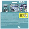 Ostrza do golarki GILLETTE Mach3 (20 sztuk) Informacje dodatkowe Możliwość używania z żelem lub pianką