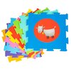 Mata piankowa SMILY PLAY Puzzle 32 x 32 cm Zwierzęta SP84501 (9 elementów) Płeć Chłopiec