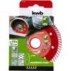 Tarcza do cięcia KWB 49721140 115 mm Liczba sztuk w opakowaniu 1