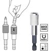 Zestaw bitów EINHELL XS-CASE 49118683 (21 szt.) Zawartość zestawu 1 x grzechotka dwustronna 1/4"