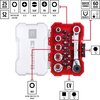 Zestaw bitów EINHELL XS-CASE 49118683 (21 szt.) Zawartość zestawu Bity
